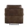 Aashi - Leather Gel Match 3 Piece Recliner Living Room Set - Brown - Image 8