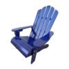 Outdoor Or Indoor Children Adirondack Chair - Blue - Image 4
