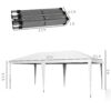 Outsunny - 10' x 19.2' Pop Up Canopy Tent, Heavy Duty Tent For Parties, Outdoor Instant Gazebo Sun Shade Shelter With Carry Bag For Catering, Events, Wedding, Backyard Bbq - White - Image 7