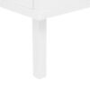 Modern Rattan 3 Door Shoe Rack Cabinet For Entryway Freestanding White Storage Unit In Particle Board - White - Image 22