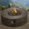Fibre Reinforced Outdoor Fire Pit Table - Charcoal - Image 2