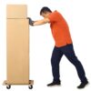 Furniture Moving Dolly, Heavy Duty Wood Rolling Mover With Wheels For Piano Couch Fridge Heavy Items, Securely Holds 500 Lbs (Set of 4) - Natural - Image 11