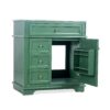 30" Bathroom Vanity With Sink, 1 Tip Out Drawer, 3 Drawers, Door Shelf, Soft Closing Door - Green - Image 14