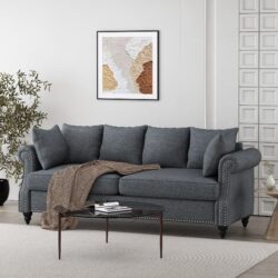 3 Seater Sofa - Charcoal