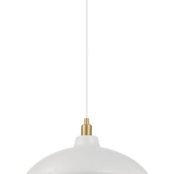 Astral - Single Light Pendant Lamp For Entrance Kitchen Island - Gold / White