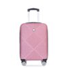 2 Piece Luggage Sets Lightweight Suitcase, Spinner Wheels, (20/14) - Pink - Image 9