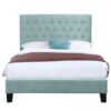 Luma - King Upholstered Bed - Light Blue - Image 2
