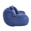 Bean Bag Sofa Lazy Sofa Durable Comfort Lounger High Back Chair For Adults And Kids, Indoor & Outdoor - Navy - Image 21