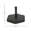 Umbrella Base With Hexagonal Shape - Black - Image 3