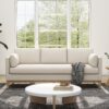 Knox - Modern Farmhouse Sofa - French Beige - Image 9