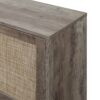 4 Door Shoe Rack, Freestanding Modern Shoe Storage Cabinet, For Entryway - Dark Gray - Image 20