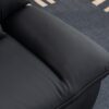 270 Swivel Glider Recliner Chair, Power Recliner Rocking Chair, USB Port Charge For Nursery Chair With Atmosphere Lamp For Living Room Bedroom Apartment - Black - Image 16