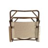 Comfy Foldable And Portable Chair With Armrests, Indoor And Outdoor (Set of 4) - Brown - Image 7