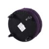 Dawn - Tufted Round Ottoman Nailhead Accents - Purple - Image 6
