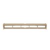 Modern Wall-Mounted Floating TV Stand - Coastal Oak - Image 2