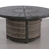 Propane Outdoor Fire Pit Table - Brown - Image 2