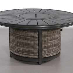Propane Outdoor Fire Pit Table - Gray