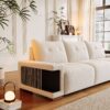 3 Seater Sofa Couch For Living Room, Modern Couches For Small Space, Cat Nest Sofa, For Cat Friendly, Comfy Couch With Waterproof And Cat Scratch Resistant Fabric - Image 10