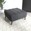 Addison - Square Upholstered Ottoman - Dark Gray - Image 5