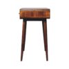 Curved Writing Desk - Chestnut - Image 10