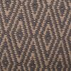 Amuleto - Hand Loomed Cotton Pouf - Dark Gray / Brown - Image 6