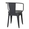 Ambrosia - 3 Piece Bistro Set With Leaf Motifs Top And Seat - Black - Image 7
