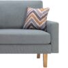 Bahamas - Sofa With 2 Throw Pillows - Gray - Image 3