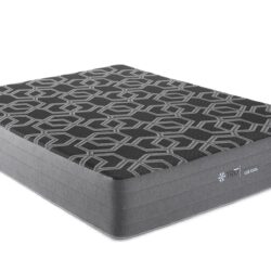 10" Queen Smooth Top Foam, Lux Firm Mattress - Black