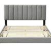 Full Sized Channel Bed & USB - Gray - Image 3