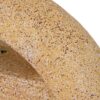 Cement Round Water Fountain With Light And Pump - Beige / Yellow - Image 6