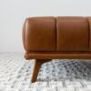 Addison - Square Upholstered Ottoman - Antique Brown / Brown / Cognac - Image 5
