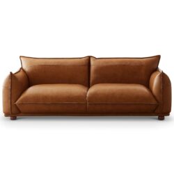 Emma - Mid-Century Modern Luxury Sofa - Cognac