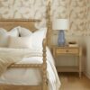 Traditional Nightstand With 2 Drawers - Natural - Image 8