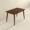Levi - Modern Rectangular Dining Kitchen Table - Brown - Image 5