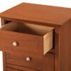 Daniel - Transitional Nightstand - Oak - Image 4