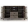Artisan - Tall TV Media Stand - Farmhouse Gray - Image 4