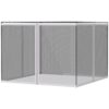 Outsunny - 10' x 13' Replacement Mesh Sidewall Netting For Patio Gazebos And Canopy Tents With Zippers (Sidewall Only) - White - Image 10