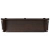Connaught - Wide Entryway Storage Bench - Chestnut - Image 10