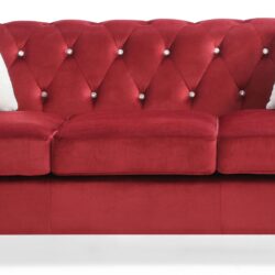 Raisa - Sofa - Burgundy