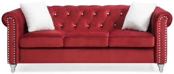 Raisa - Sofa - Burgundy