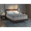 Comfort Care - 14" Queen Size Euro Top Hybrid Mattress, Plush Comfort, Cooling Tech - Gray / Blue - Image 2