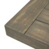 Outdoor Patio Bench - Gray / Rustic Metal - Image 7