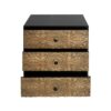 3 Drawer Cabinet, Suitable For Bedroom - Black - Image 11