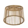 2 Piece Rattan Patio Set With Club Chair And Side Table - Beige / Light Brown - Image 7