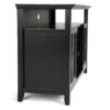 Amherst - TV Media Stand - Black - Image 6