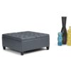 Harrison - Coffee Table Storage Ottoman - Stone Gray - Image 9