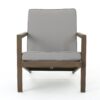 Celestaria - 3 Piece Outdoor Chat Set With Adirondack Chairs, Cushions And Side Table - Gray - Image 6