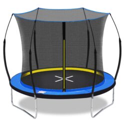 8 Ft Trampoline Inner Safety Net Elastic Ropes Version - Blue