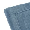 Dining Side Chair, High Back Upholstered Multi-Hued Fabric (Set of 2) - Blue - Image 8