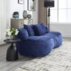 Bean Bag Sofa Lazy Sofa Durable Comfort Lounger High Back Chair For Adults And Kids, Indoor & Outdoor - Navy - Image 9